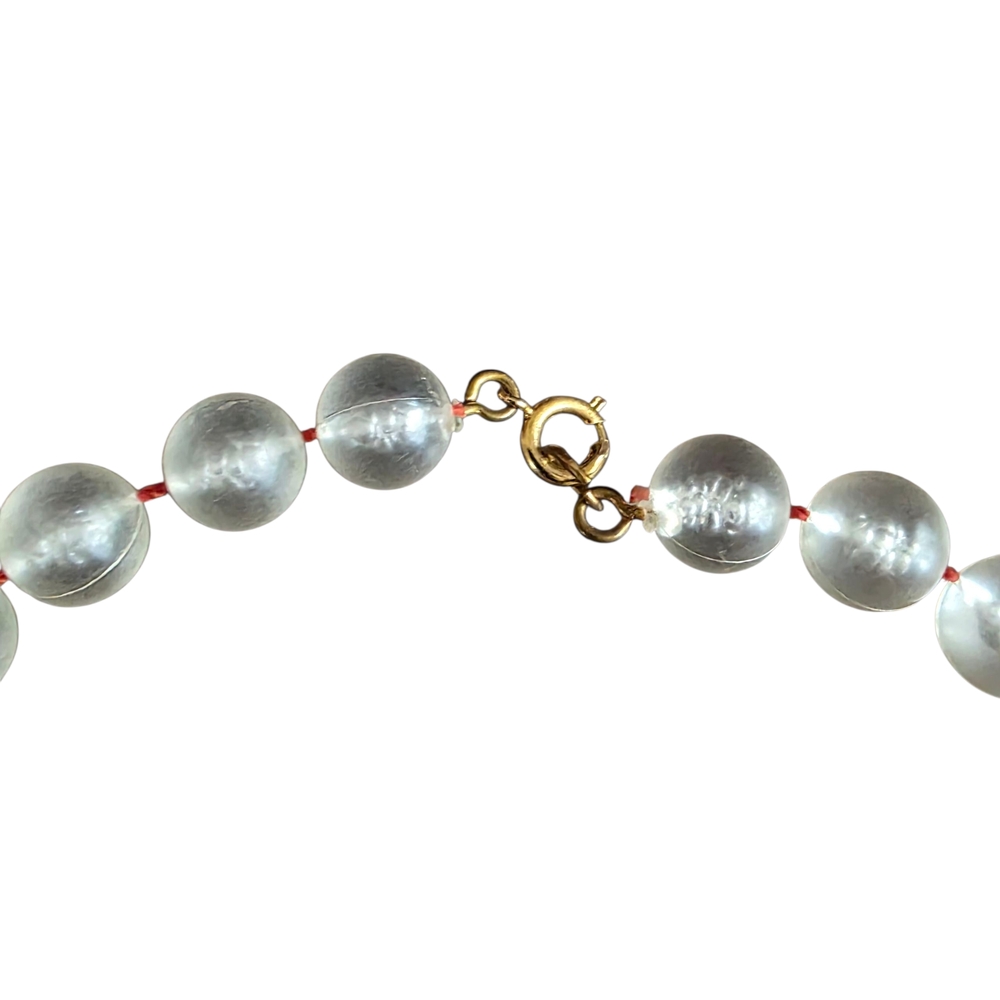 Translucent Beaded Necklace - Picture 3 of 4